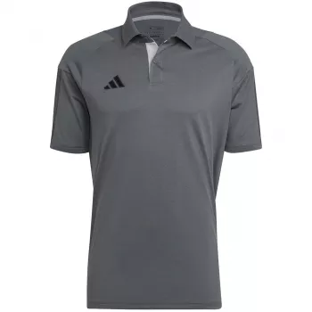adidas Tiro 23 Competition polo majica, siva-črna, HU1344, S