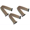 Kabelmeister 40-Pin Jumper Wire komplet, 3 trakovi (moški-moški, ženski-ženski, moški-ženski), 20 cm, 24 AWG, mavrične barve, za Arduino, Raspberry Pi, Breadboard