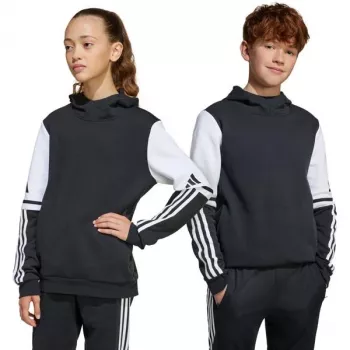 adidas Squadra 25 otroška jakna s kapuco črna 116cm