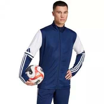 adidas Squadra 25 moška nogometna trenirka zgornji del, Navy Blue/bela, 2XL