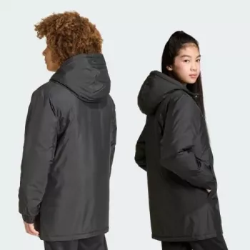 adidas Entrada 26 Stadium otroška prešita jakna Črna 164cm