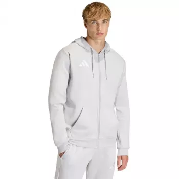 adidas Entrada 26 Full Zip jakna s kapuco za moške Siva 2XL