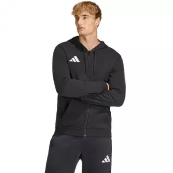 adidas Entrada 26 Full-Zip jakna s kapuco za moške Črna Medium