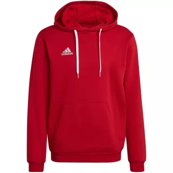 adidas Entrada 22 Hoody moška majica s kapuco rdeča H57514 L