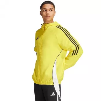 adidas Tiro 24 moška trenirka jakna, Team Solar Yellow 2/črna, XL