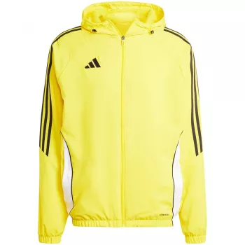 adidas Tiro 24 moška trenirka jakna, Team Solar Yellow 2/črna, XL