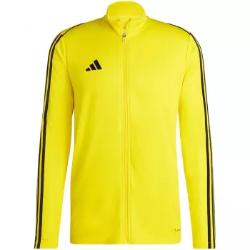 adidas Tiro 23 League moška trenirka zgornji del, rumeno-črna, XL