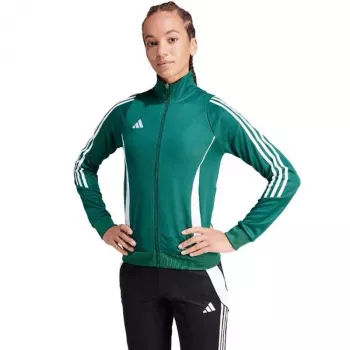adidas Tiro 24 ženska trenirka s kratko zadrgo, Team Green, 2XL