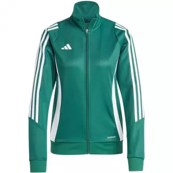 adidas Tiro 24 ženska trenirka s kratko zadrgo, Team Green, 2XL