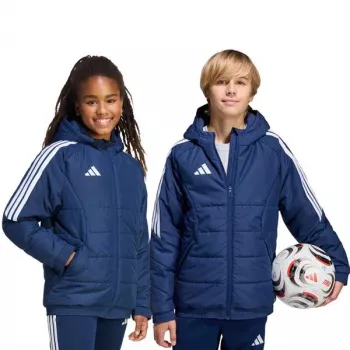 adidas Tiro 26 zimska otroška jakna, mornarsko modra, velikost 140 cm