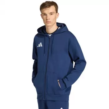 adidas moška jopa s kapuco Entrada 26 Full Zip, mornarsko modra, M