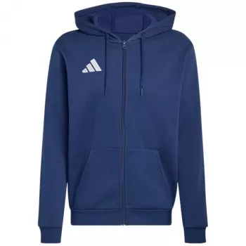 adidas moška jopa s kapuco Entrada 26 Full Zip, mornarsko modra, M