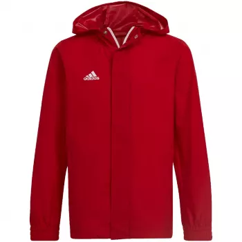 adidas Entrada 22 jakna za vse vremenske razmere rdeča IK4013