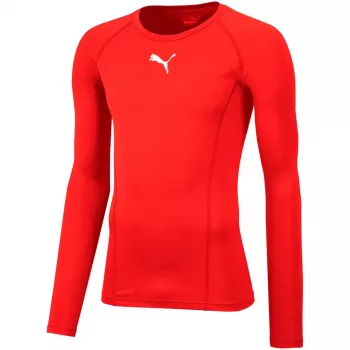 Puma Liga Baselayer Tee LS, rdeča, 655920 01, M