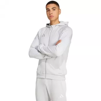 adidas Tiro 25 moška pulover s kapuco na zadrgo siva 2XL