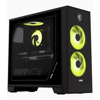 MSI Infinite S AI 2NVM5-006AT namizni računalnik, Intel Core Ultra 5 225F, 16GB DDR5, 1TB SSD, GeForce RTX 5060 Ti, Windows 11 Home, črn