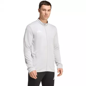 adidas Entrada 26 moška trenirka Grey, velikost L, na zadrgo, AEROREADY, recikliran poliester, nogometni trening