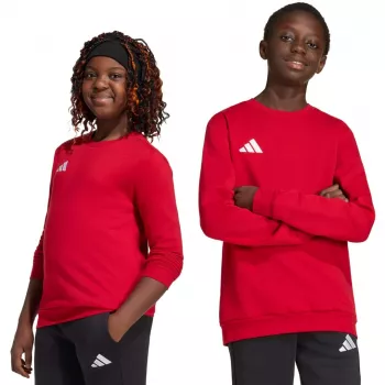adidas Entrada 26 otroška trenirka, rdeča, 152 cm