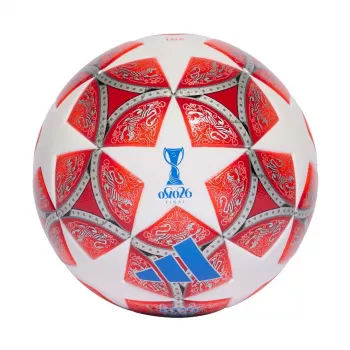 adidas ženska nogometna žoga UCL 25/26 Final League velikost 4 bela/rdeča JW1326
