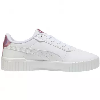 PUMA Carina 2.0 GirlPower ženske superge, belo-črno-roza, EU 37