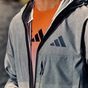 adidas TERREX Xperior CLIMA365 Light Windweave ženska jakna - črno-bela, velikost M