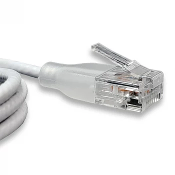 WANTEC eGlow UTP CAT6a patch kabel, 0,5 m, bel