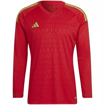 adidas Tiro 23 Competition moški vratarski dres z dolgimi rokavi rdeč