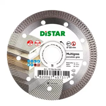 DISTAR MULTIGRES diamantna rezalna plošča 125 x 1,4 x 10 x 22,23 mm