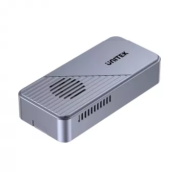 UNITEK USB4 ohišje za M.2 NVMe SSD z aktivnim hlajenjem, 80Gbps, brez orodja, aluminij, USB-C