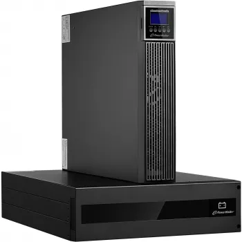 PowerWalker VFI 6000 RTG PF1 6000 VA online dvojni pretvornik UPS - Rackmount/Tower, 2x IEC C19 izhoda, čista sinusna valovnica