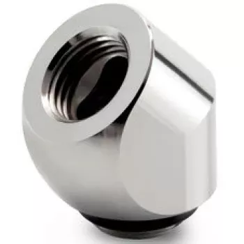 Thermal Grizzly DeltaMate vrtljivi adapter 45° G1/4 - sijajni nikelj