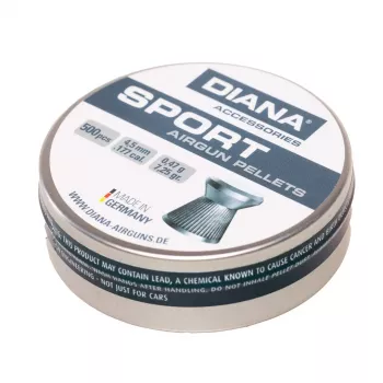 DIANA Sport 4,5 mm diabole, 500 kosov