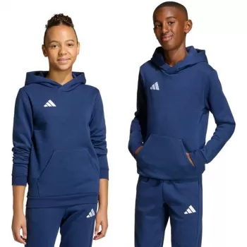 adidas Entrada 26 otroška puloverica s kapuco Team Navy Blue 152cm