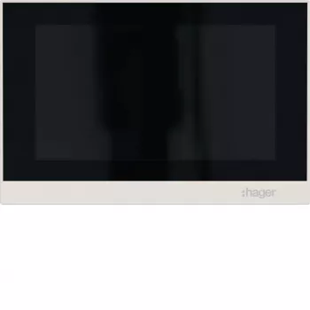 Hager RTQ600X IP video notranja enota, 7 inch zaslon na dotik, prostoročno, 2-žično, bela