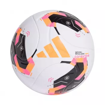 adidas Conext 26 League nogometna žoga velikost 5 bela/črna/solar oranžna KE5865