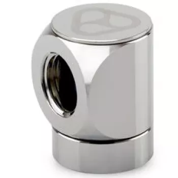 Thermal Grizzly DeltaMate Rotary 90° adapter G1/4 na G1/4, sijajni nikelj