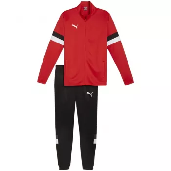 PUMA moški Team Rise trenirka rdeče in črne barve velikost L
