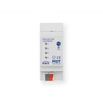 MDT KNX logični modul 2TE REG Secure, 200 logičnih blokov, za DIN letev, KNX Secure
