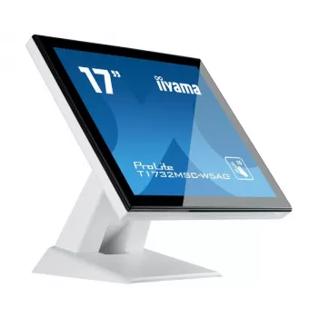 Iiyama ProLite T1732MSC-W5AG 17 inch SXGA 5:4 projekcijski kapacitivni zaslon na dotik LED monitor s HDMI, DisplayPort, VGA, zvočniki, črn