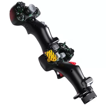 VIRPIL Controls Dual-SF Collective Grip RGB dvoročni, črn