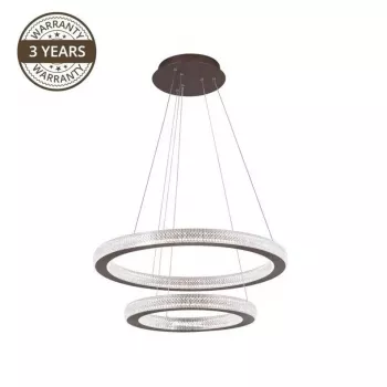 Domoletti Rich 19111-M LED viseča svetilka – 63 W, 2950 lm, 4000 K nevtralno bela, 60 cm (19111-M)