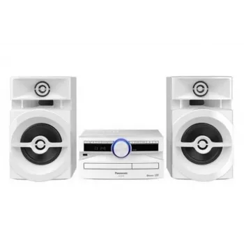 Panasonic SC-UX100EE-W 300W Hi-Fi sistem z Bluetooth, CD, USB in FM radiem, bel
