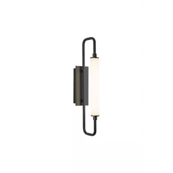 Stenska svetilka 10W LED 600lm nevtralno bela IP44 siva