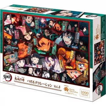 Sestavljanka EPOCH Demon Slayer Puzzle Decoration Vol. 4, 1000 kosov