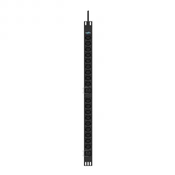 BLUEWALKER PowerWalker PDU PHB10 18xC13 2xC19 osnovni rack PDU, 1U 19 inch rack namestitev, 16A, vhod IEC C20, 3680W