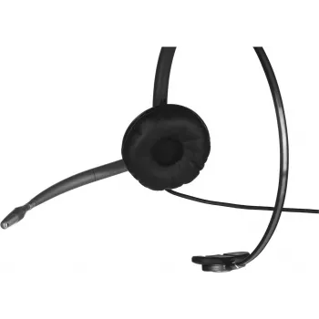 Poly EncorePro HW710 žična monofonska slušalka z mikrofonom za zmanjševanje hrupa, Quick Disconnect, črna