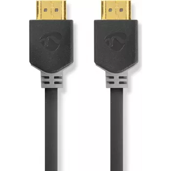 Nedis visokohitrostni HDMI kabel z Ethernetom 5,00 m antracit 4K@60Hz ARC 18 Gbps