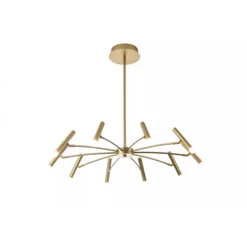Secret 10x5W 3K Gold LED viseča svetilka