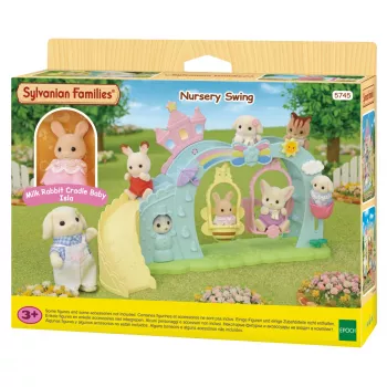 EPOCH Sylvanian Families Adventure Kindergarten gugalnica s figurico