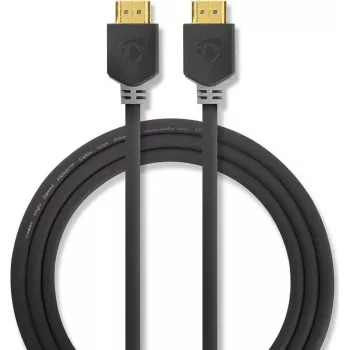 Nedis hitri HDMI kabel z Ethernetom - 4K@60Hz, ARC, 18 Gbps, 1,00 m, antracit